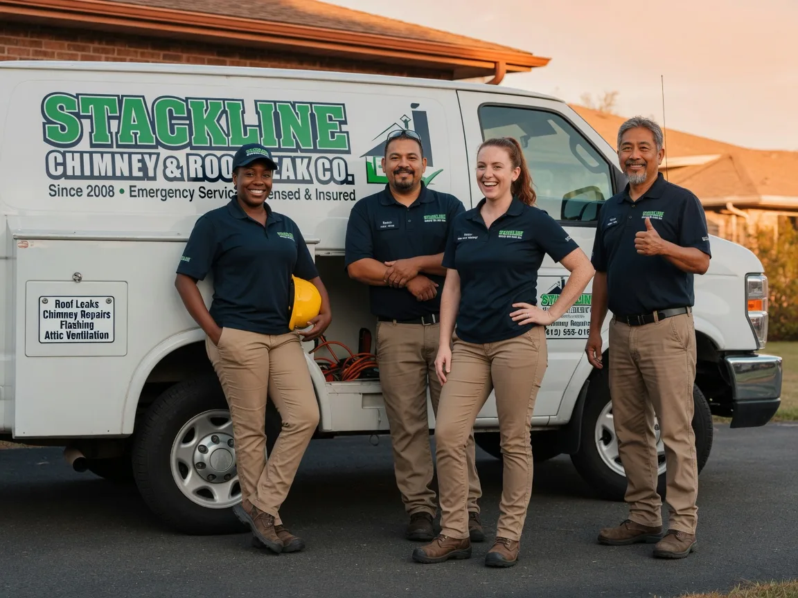 Chimney flashing repair company in Dry Prong, LA